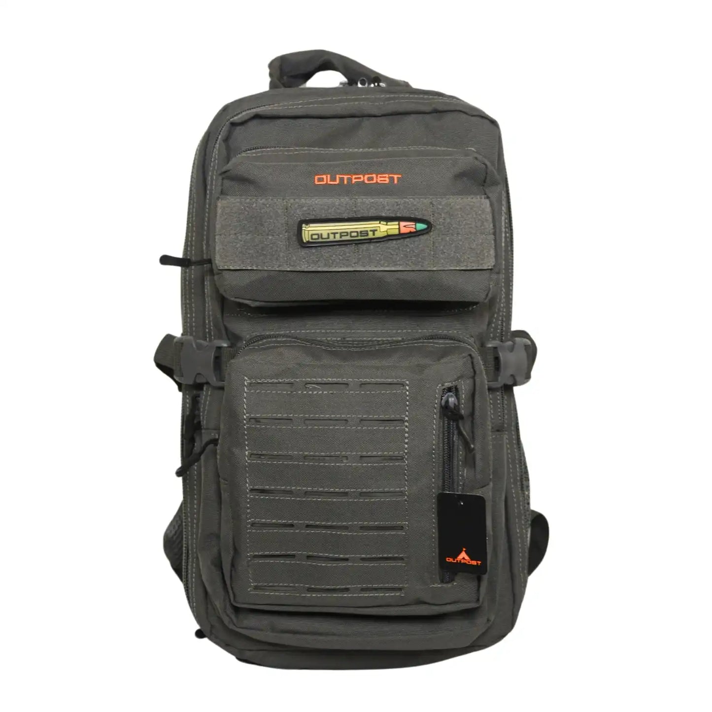 Outpost Travel Gear Tactical Backpack - Gray