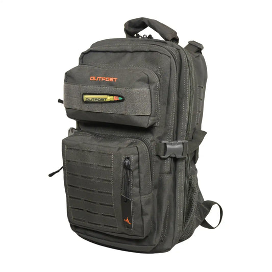 Outpost Travel Gear Tactical Backpack - Gray