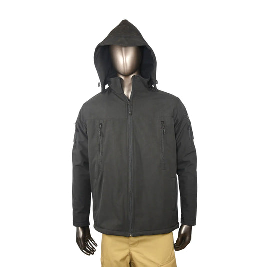 Outpost Soft Shell Tactical Black Jacket
