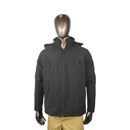 Outpost Soft Shell Tactical Black Jacket