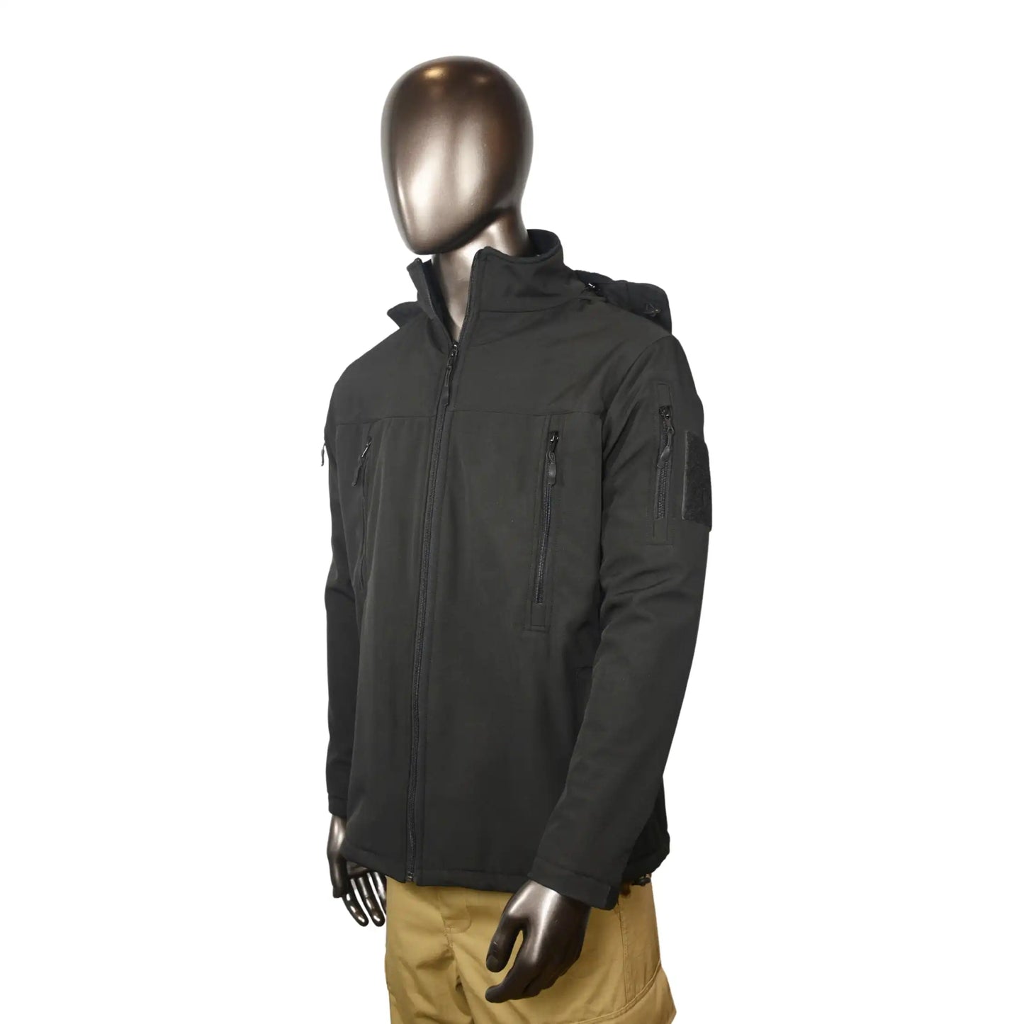 Outpost Soft Shell Tactical Black Jacket