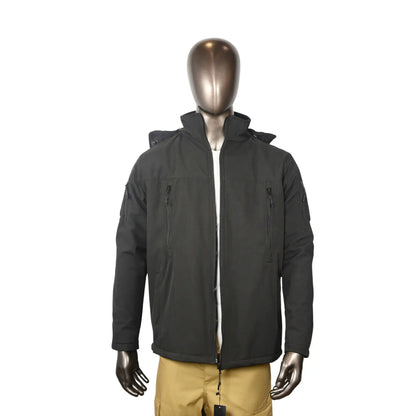 Outpost Soft Shell Tactical Black Jacket