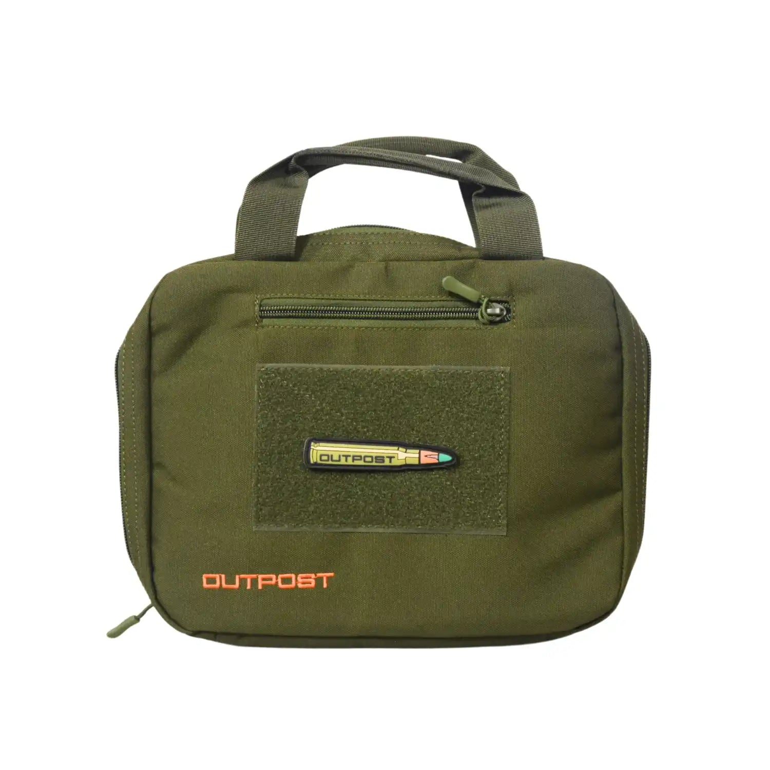 Outpost Tactical Double Pistol Case Army Green Color