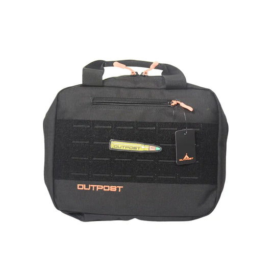 Outpost Tactical Double Pistol Case Black Color