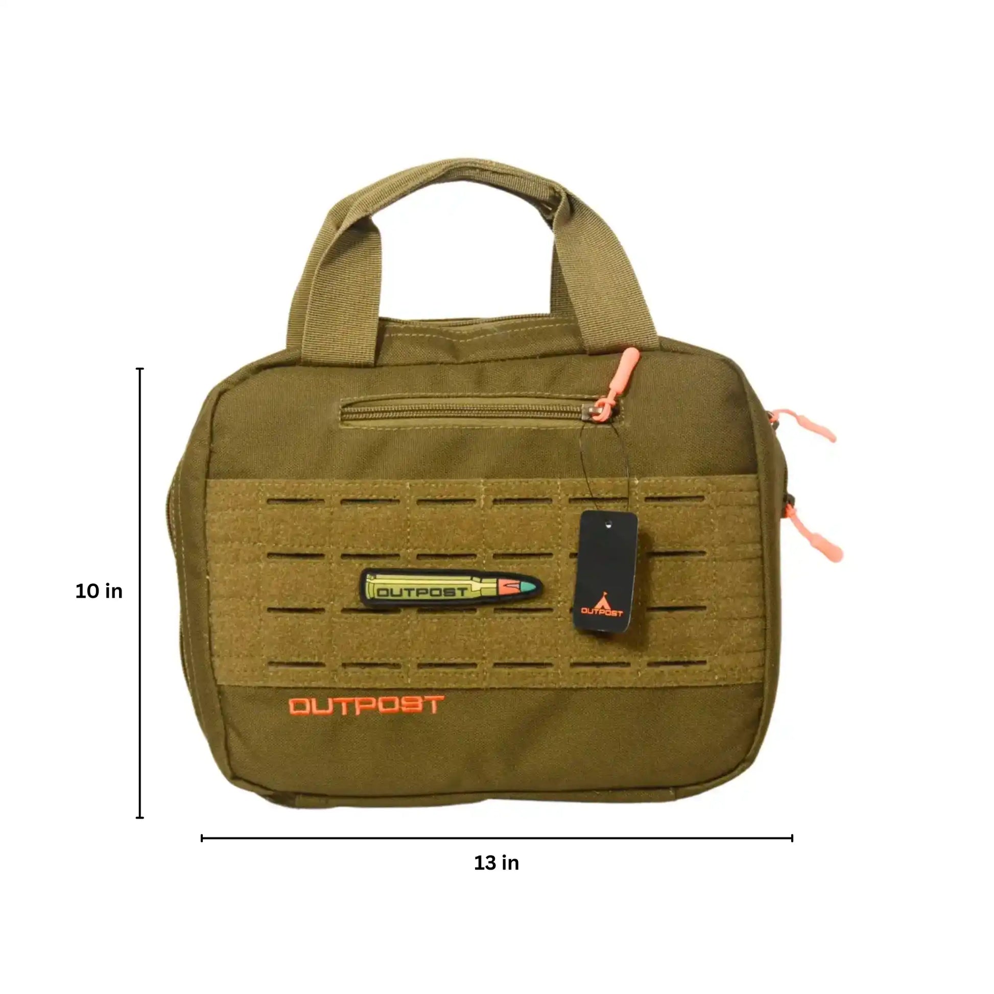 Outpost Tactical Double Pistol Case Tan Color