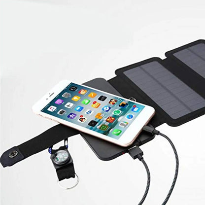 Portable Foldable 4 Panel Solar Charger