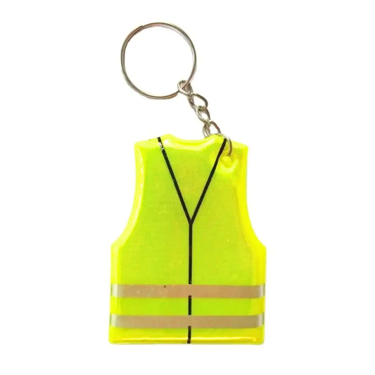 Reflective Safety Vest Keychain