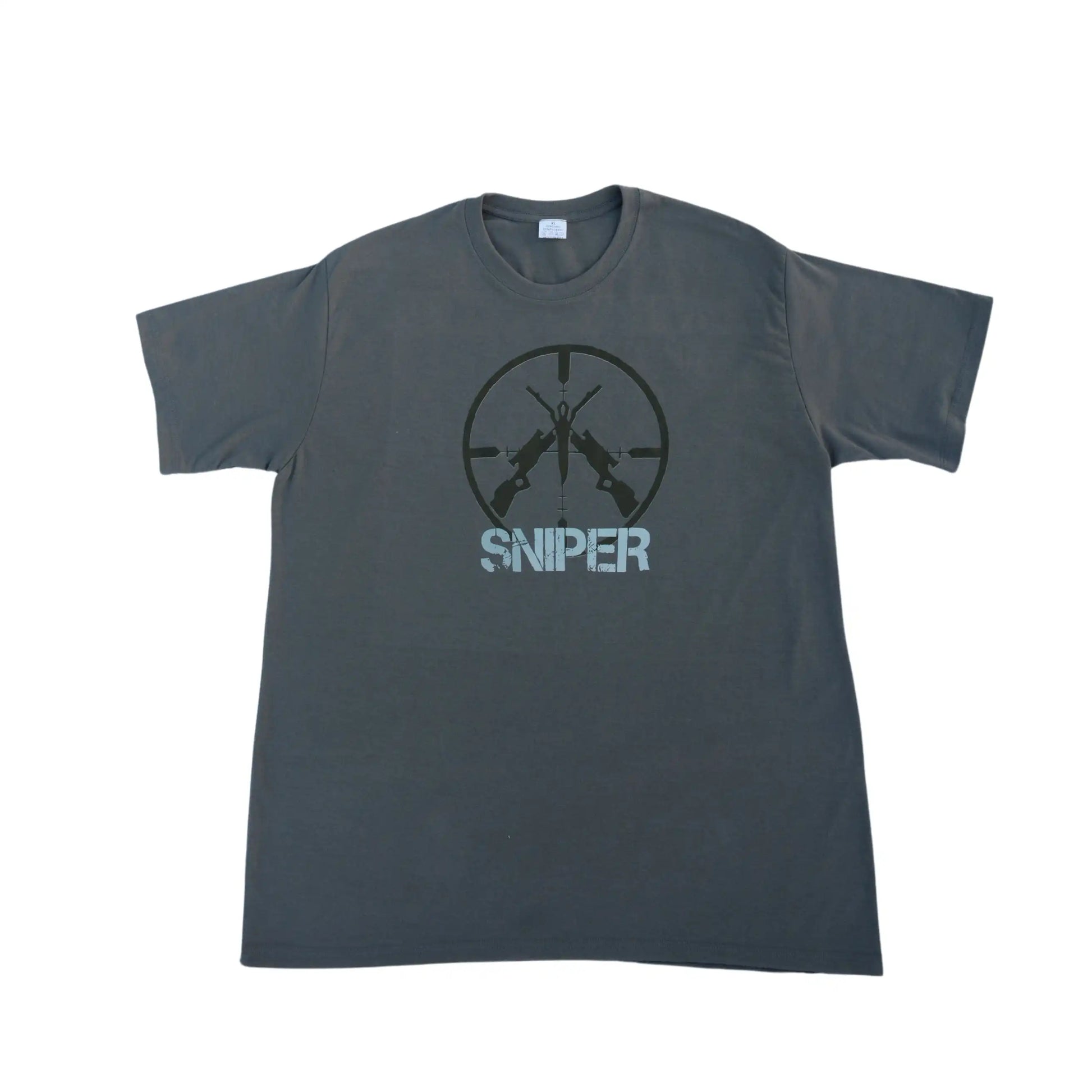 Sniper Tactical T-Shirt Solid Gray