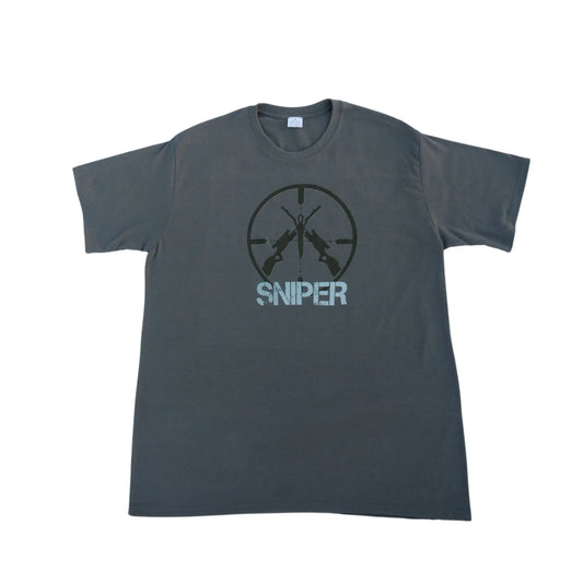 Sniper Tactical T-Shirt Solid Gray