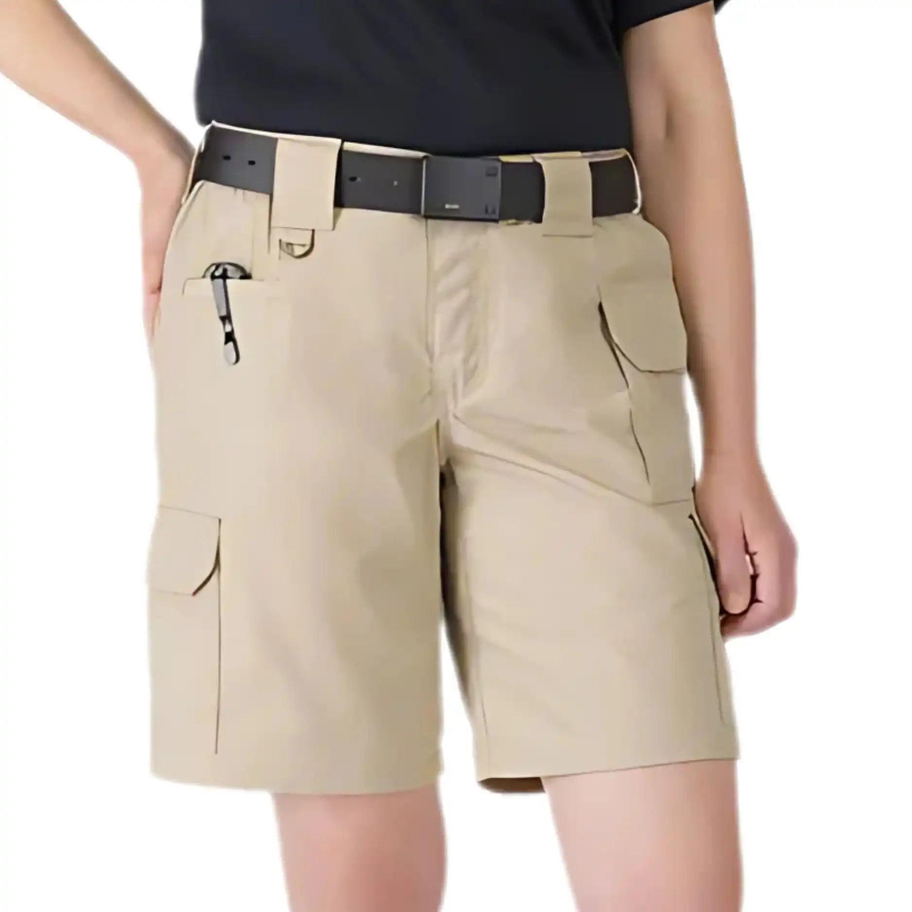 Tactical Cotton Ripstop Shorts - Khaki