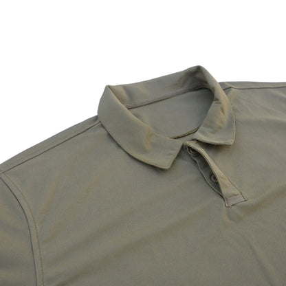 Tactical Conifer Green Polo Shirt with Sleeves Pockets
