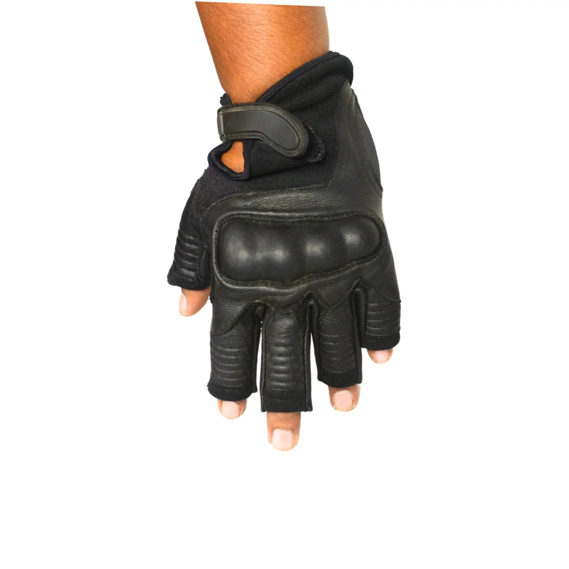 Tactical Protective Shooting Gloves - Black 