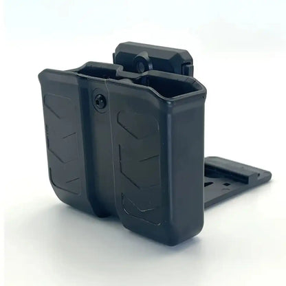 Tactical Universal Dual Magazine Holster 360° Rotating MOLLE Belt Clip