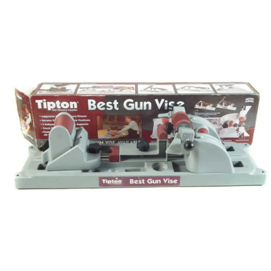 Tipton Best Gun Vise – Adjustable, Durable Gun Cleaning & Gunsmithing Tool with Storage