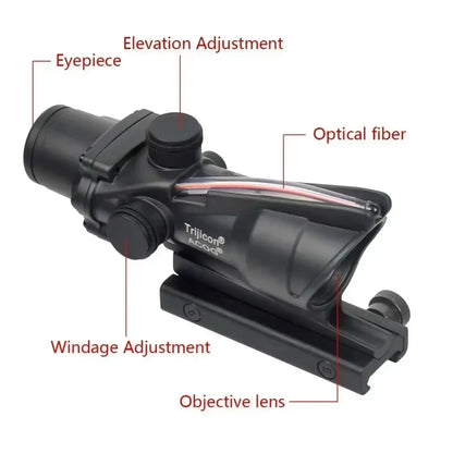 Trijicon ACOG 4X32 Scope Red