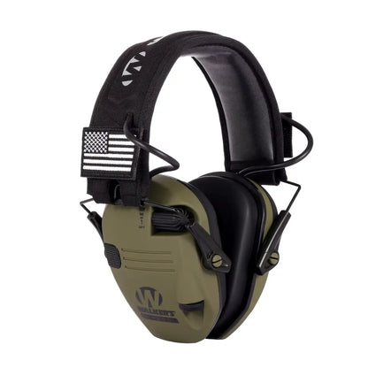 Walker's Lightweight Soundproof Earmuffs For Shooting and Hunting - Green