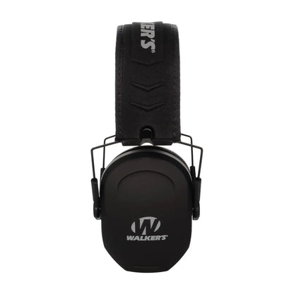Walker's Slim Soundproof Earmuffs For Shooting and Hunting - Black