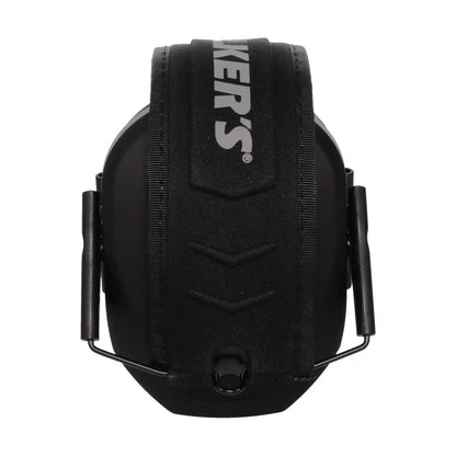 Walker's Slim Soundproof Earmuffs For Shooting and Hunting - Black
